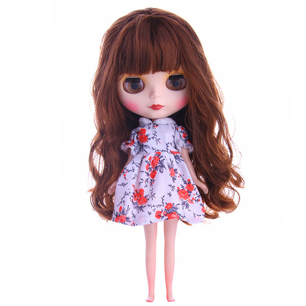 lovely Dress For Blyth Doll Clothes Christmas Gift toy dress for blyth doll 1/6 30cm