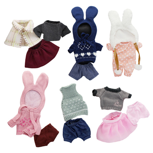 le sucre bunny rabbit Clothes Suit dress doll's clothing lovely sweater for kids toys gifts 3 size