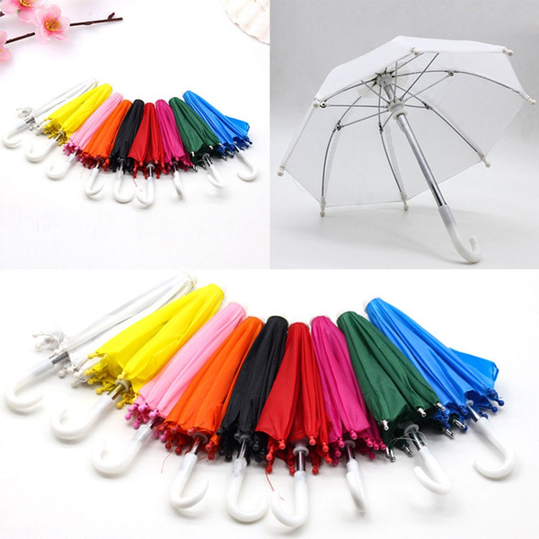 New Style Mini Umbrella Rain Gear For 18 Inch American baby Doll Life Journey Dolls Accessory Birthday Gift For Children