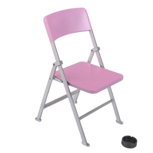 1/6 Scale Dollhouse Miniature Furniture Folding Chair for Dolls Action Figure