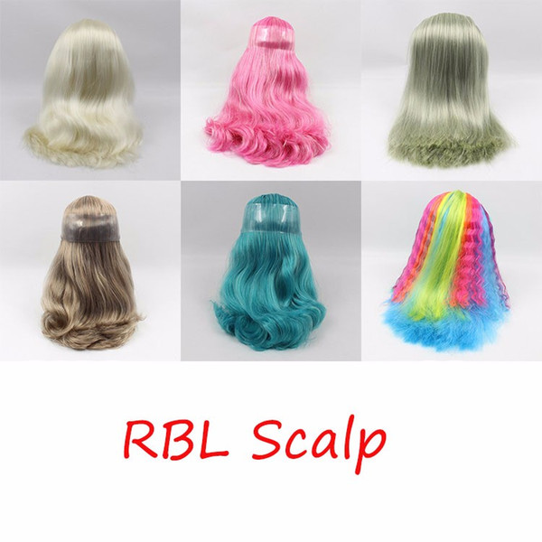 Dolls Accessories Dolls Accessories RBL Blyth Doll Scalp Wigs Including the hard endoconch series01 Factory Blyth