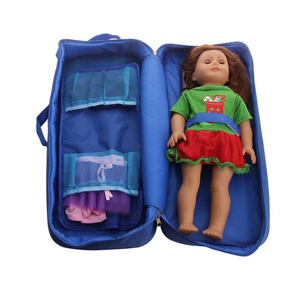 Baby Girl Doll Toy Bag Doll Accessories For Children Doll Clothes Sorting And Storage Bag Portable Carry Washable Foldable