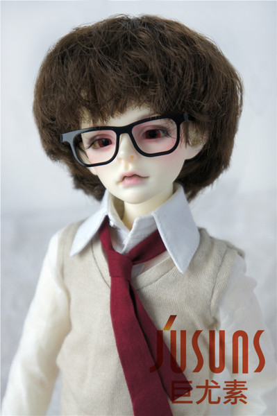 7-8inch Doll Wig MSD 1/4 Susm Short Wave BJD Doll Hair Synthetic Fiber Doll Accessories JD111