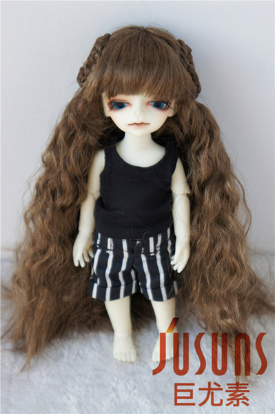 Jusuns 4-5inch Doll Wig 1/12 Fairly Sobazu BJD Wig Synthetic Mohair Doll Accessories 7 Colors Available JD098