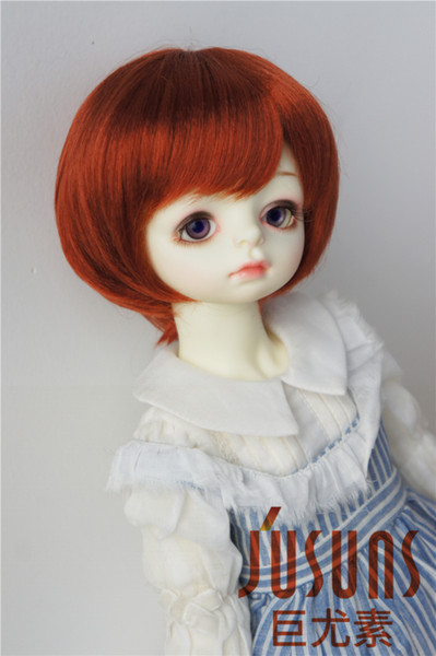 Jusuns 8-9inch Short Cut Doll Wig Synthetic Mohair Doll Wigs SD 1/3 BJD Doll Accessories 3 Colors Available JD019