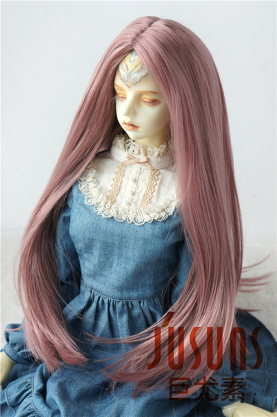 Jusuns Long Forest Straight Doll Hair 8-9inch Synthetic Mohair Doll Wig 1/3 BJD Doll Accessories 8 Colors JD016