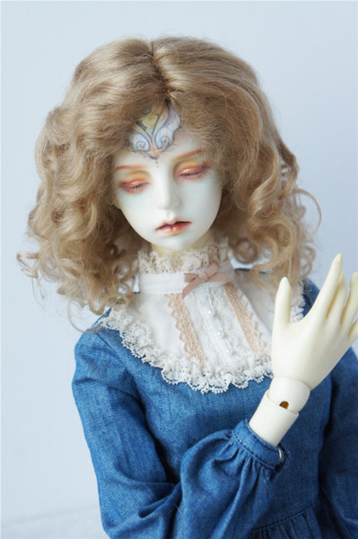 Jusuns 1/3 Baby Wave Curly Mohair BJD Doll Wigs SD 8-9inch Doll Accessories 3 Colors Available JD039