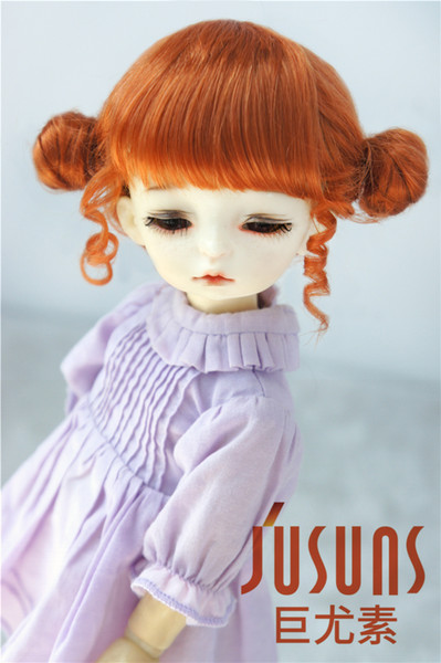 Jusuns BJD Wigs Cute Pony Synthetic Mohair Doll Wigs 1/6 BJD Doll Accessories 7 Colors JD466