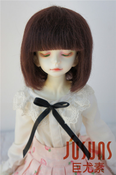 Jusuns 7-8inch Short BoBo Cut Doll Hair 1/4 Mohair BJD Doll Wigs Lati Doll accessories 6 Colors Available JD042