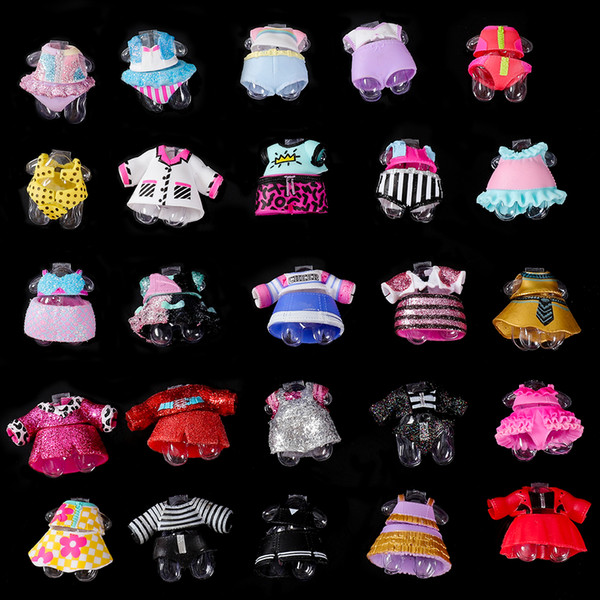 15pcs original clothes for lol series 3 4 5 Girls Doll Accessories DIY doll Dress Different clothes Toys for Baby Kids toys