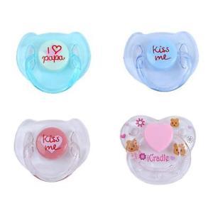 2PCS Reborn Doll Supplies Dummy Pacifier Magnet For Reborn Baby Kits Replace