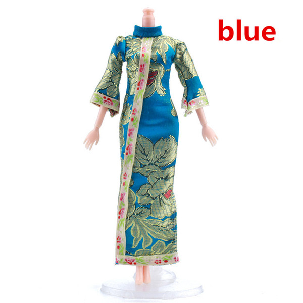 Dolls Cheongsam Doll Baby Born Clothes 30 Cm Lol Original Accessories Anniversaire Enfant Princess Toys for Girls 7pcs Dress