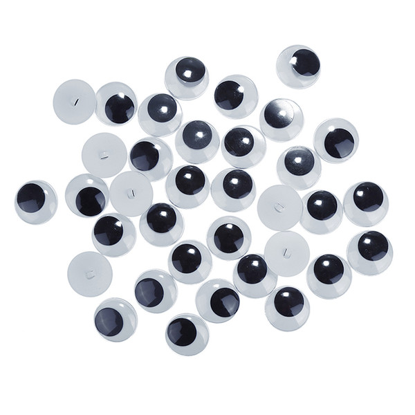 CCINEE 50PC Hand Sewing Scraping Crafts Toy Accessories Movable googly dolls eyes plastic eye for doll toys making craft eye