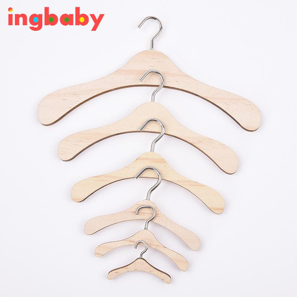 2017 1pc American Doll Accessories BJD Dolls Coat Hanger Fashion Children Dolls Household Items Doll Racks Toys WJ942 ingbaby