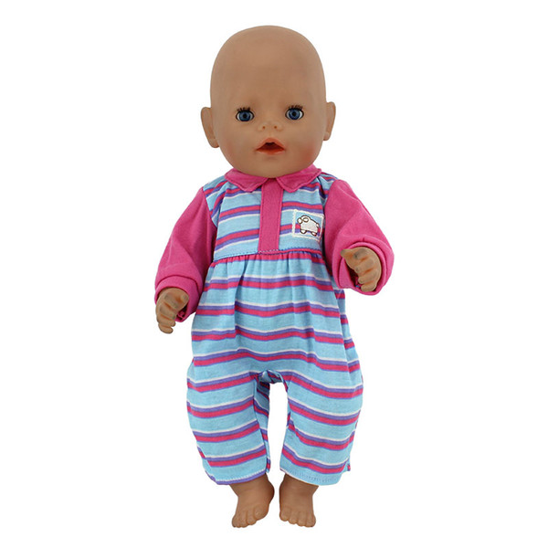 Doll Clothes 43cm Baby Born Zapf Doll Reborn Babies 17 Inch Doll Accessories