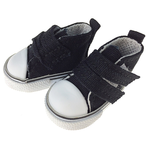 5cm Canvas Shoes For BJD Doll Fashion Mini Toy Shoes Sneaker Bjd Doll Shoes for Russian Doll Accessories