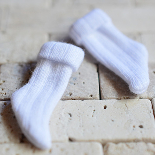 4 Pair Doll's Socks for Blyth, Licca, Azone, Obitsu11 OB11 Doll Accessories