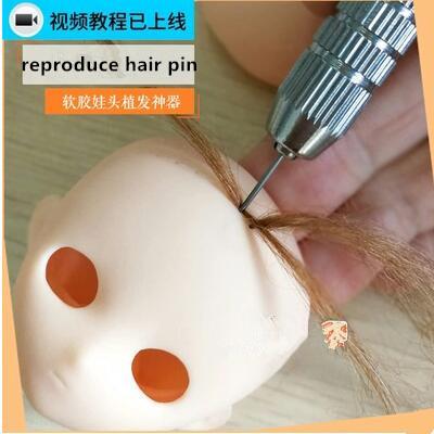 4pcs/set BJD doll blyth change tools breed hair pins doll accessories ob reproduce hair doll wig tool set DIY