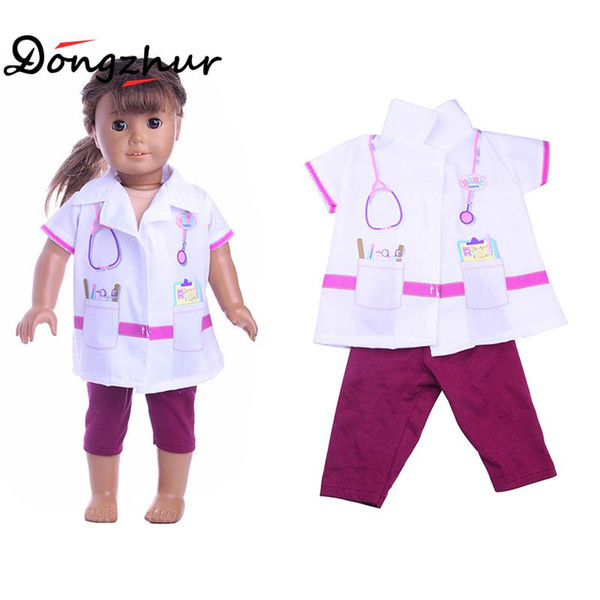 2pcs/set Mini Doctor Clothes 18