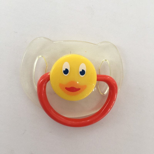 Pursue Cute Handmade DIY Magnetic Pacifier for Reborn Lifelike Babies Dolls Dummy Pacifier for Newborn Doll Pacifiers Nipple