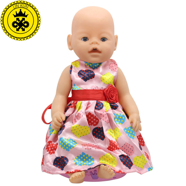 Baby Born Doll Accessories 15 Styles Princess Dress Doll Clothes Fit 43cm Baby Born Zapf Doll Clothes Birthday Gift D4