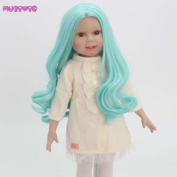 MUZIWIG Synthetic Long Curly Wigs for Bly Girl Dolls