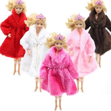 Autumn and Winter 2018 New style popular Doll Girl Doll hair coat Doll dress Wholesale batch