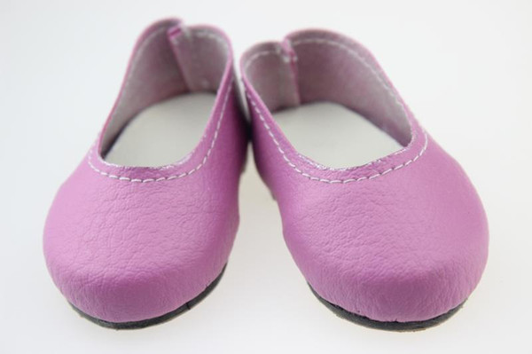 Fashion 18Inch Girl Doll Shose Infant Girls Pu Leather Baby Doll Shose Toddler Soft Sole Shoes Fit For Any 18 inch