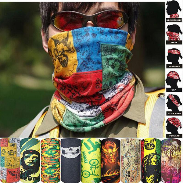 bandana Outdoor Climbing Hiking Cycling Skiing Fishing Windproof UV Protection Camouflage Bandana Face Mask Neck Scarves Wraps Headwear