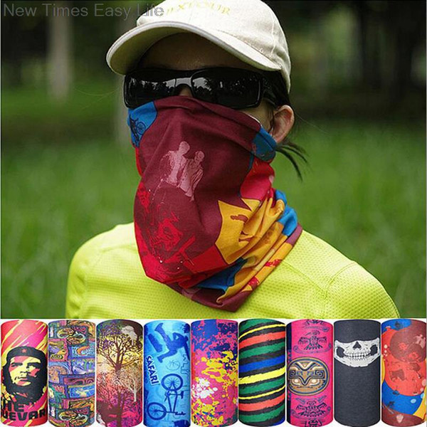 bandana Outdoor Hiking Cycling Skiing Fishing Windproof UV Protection Camouflage Bandana Face Mask Neck Scarves Wraps Headwear