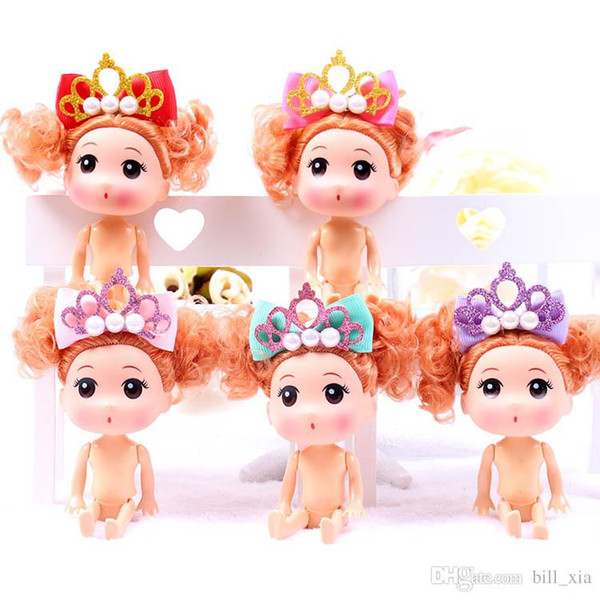 Baking mould environmental protection 12cm confection doll cake DIY decoration naked doll mold baby Evade glue doll key pendant figurine