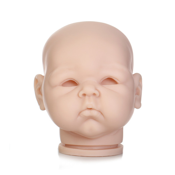 Free Shipping Hotsale Doll Kit Wholesale reborn doll kit 22inch unpainted doll parts Realistic Reborn Baby Juguetes 1719 Kid Toy