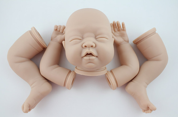 Reborn Doll Kits for 24inches Soft Vinyl Reborn Baby Dolls Accessories for DIY Realistic Toys for DIY Reborn Dolls Kits dk-0604-1