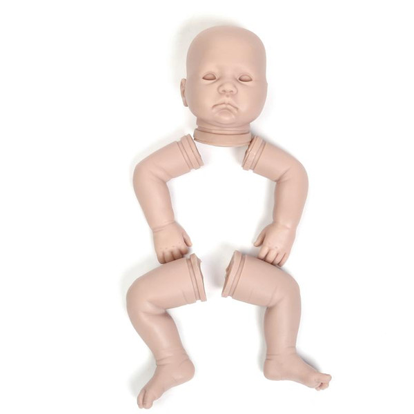 Reborn Doll Accessories Open Eyes Silicone Kits Suit for 22inch doll kit unpainted DK1613