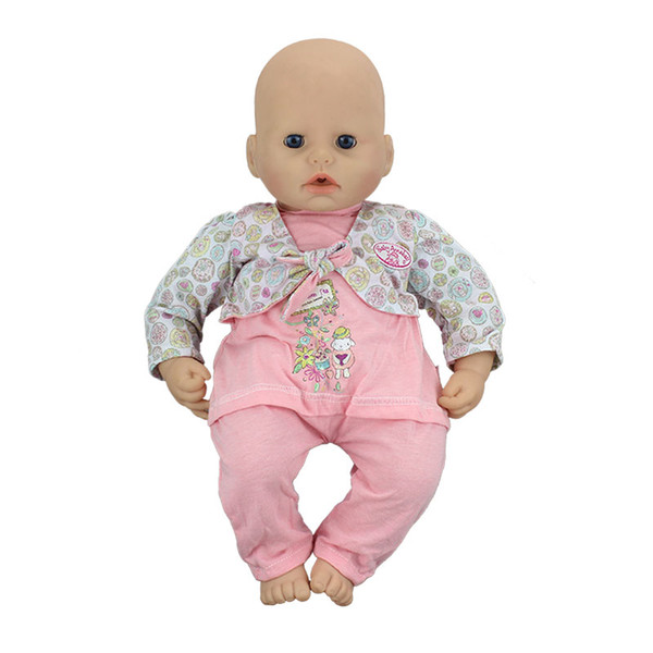 Fashion Suit Wear for 46cm Baby Annabell Dolls 18 Inch Dolls Accessories