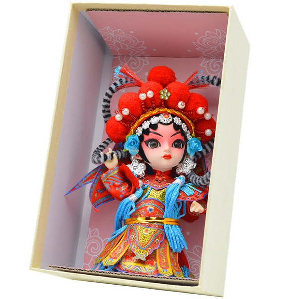 12pcs/lot Tang Ren Fang Peking Opera Doll Traditonal Chinese Crafts Doll For Gifts