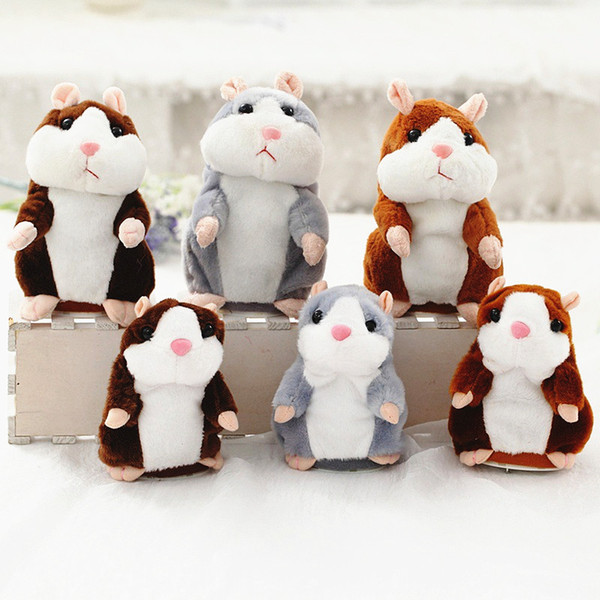 Talking Hamster Mouse Pet Hot Cute Speak Talking Sound Record Hamster Educational Toy for Children Gift