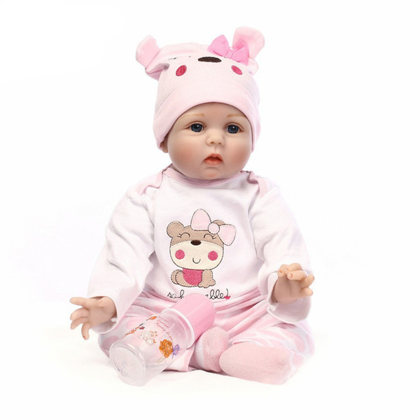 Realistic Lifelike Reborn Baby Doll Soft Real Gentle Touch Playing Toys For Children Birthday And Christmas Gift