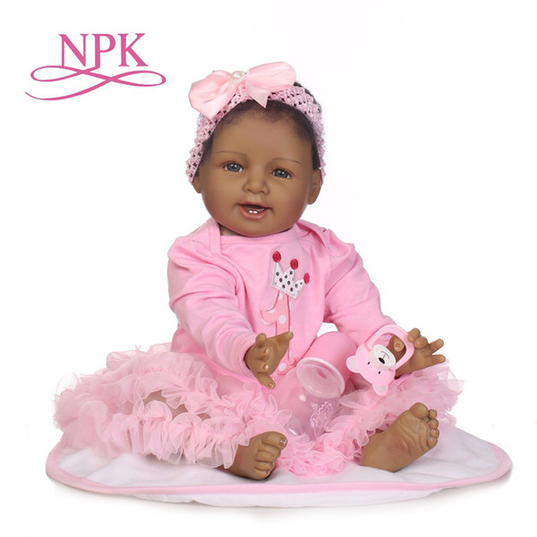 Handmade Soft Silicone Reborn Dolls Lifelike Vinyl Simulation Newborn Baby Princess Doll Toys for Children Birthday