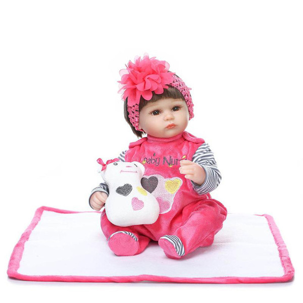 Reborn Baby Dolls Lifelike Soft Lovely Premmie Baby Doll Wholesale Reborn Baby Playing Toys For Kids Christmas Gifts