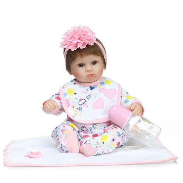 Lifelike Soft Lovely Premmie Baby Doll Realistic Bebe Reborn Baby Playing Toys For Kids Christmas Gift Popular Toys