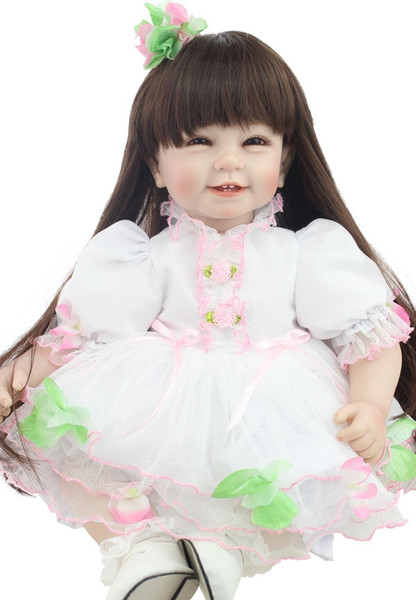 2015 NEW design hot sale lifelike reborn todder girl doll wholesale baby dolls fashion doll Christmas gift