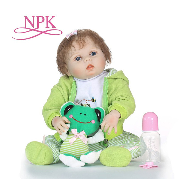 new design silicon reborn babies full body soft real gentle touch bonecas reborn cut bebe dolls hot toys for kids