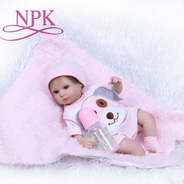 Reborn Baby Doll Realistic Soft silicone Reborn Babies Girl 40cm Adorable Bebe Kids Brinquedos boneca Toys for Girl