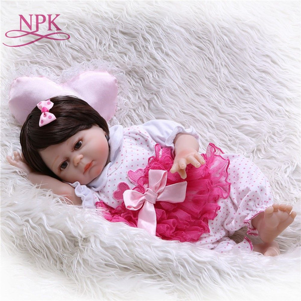 Full silicone body reborn baby doll Bonecas Baby Reborn realistic magnetic pacifier bebe doll reborn for girl Gifts toys