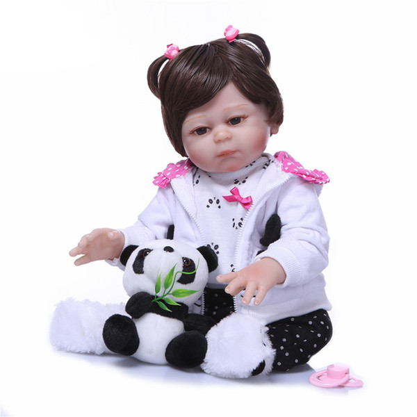 Real Like Princess Reborn Baby Dolls Newborn 48CM Full Silicone Vinyl Babies Reborn New Design Children's Day Gift Toy