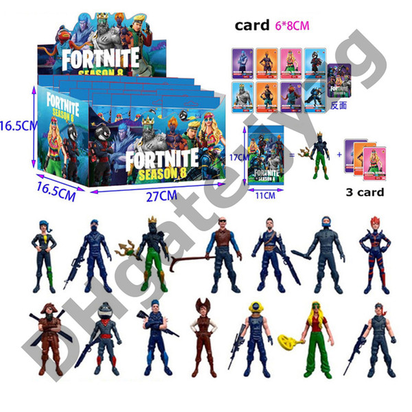 Fortnite Doll toys New kids 15cm 4.5' Cartoon game fortnite llama skeleton role Figure Toy Including retail packaging