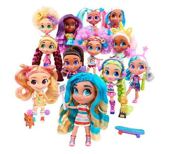 Hairdorables-Collectible Surprise Dolls and Accessories: Series 1 (Styles May Vary) Each package includes 1 poseable Hairdorables