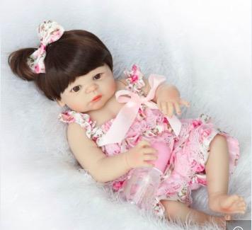 Wholesale Silicone Reborn Baby Doll Vinyl Doll Real Baby Toy