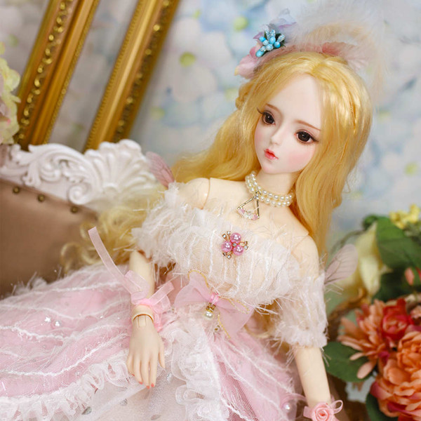 Dream Fairy 1/3 BJD Blyth Doll Joint Body Yin di -Luo si with makeup include outfit shoes hair and Gift box gift toys ICY,SD